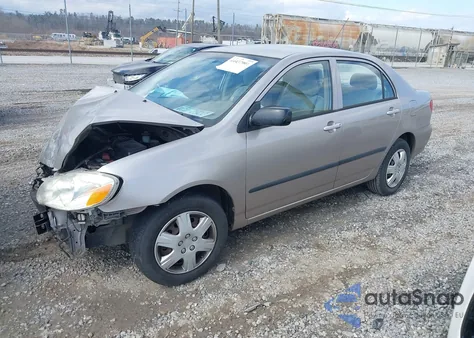 2003 Toyota Corolla Ce from USA, damaged, VIN 1NXBR32E83Z127077